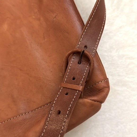 Vintage Handmade Leather Backpack - Picture 7 of 13